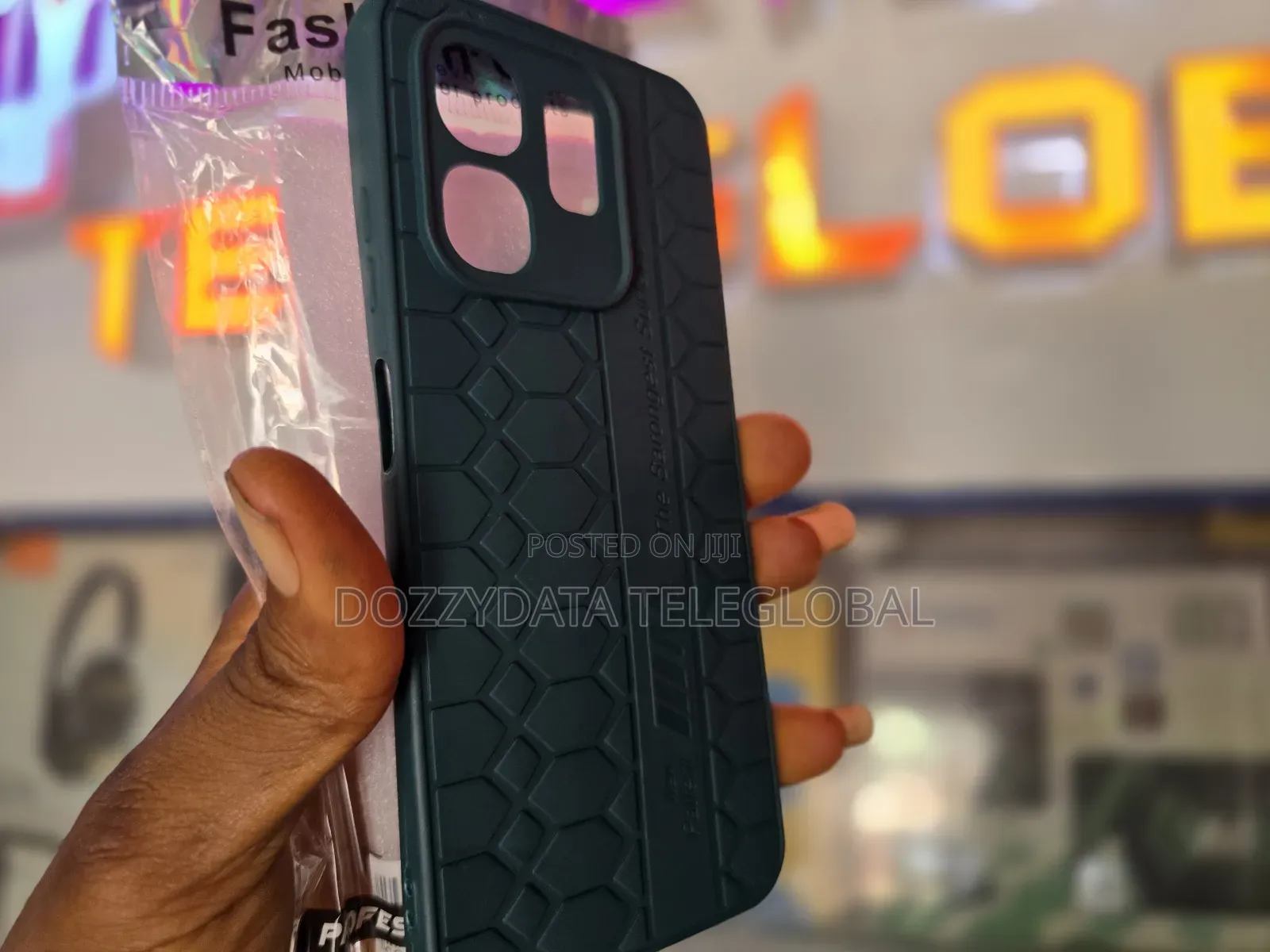 Infinix Hot 50i Green Quality Leather Case