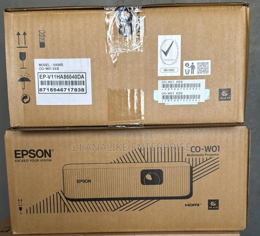 Epson Co-W01 3000-Lumen Wxga 3lcd Projector