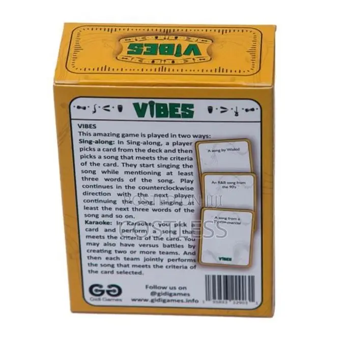 Vibes (A Sing Along and Karoke Party Game)