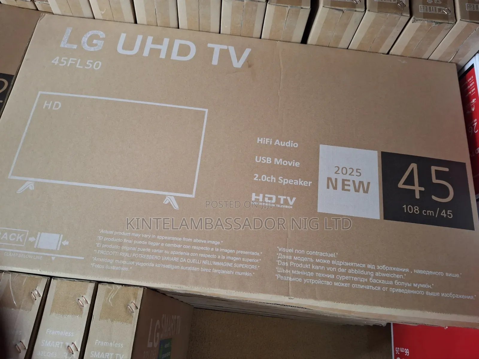 Lg Uhd Television -- 45""