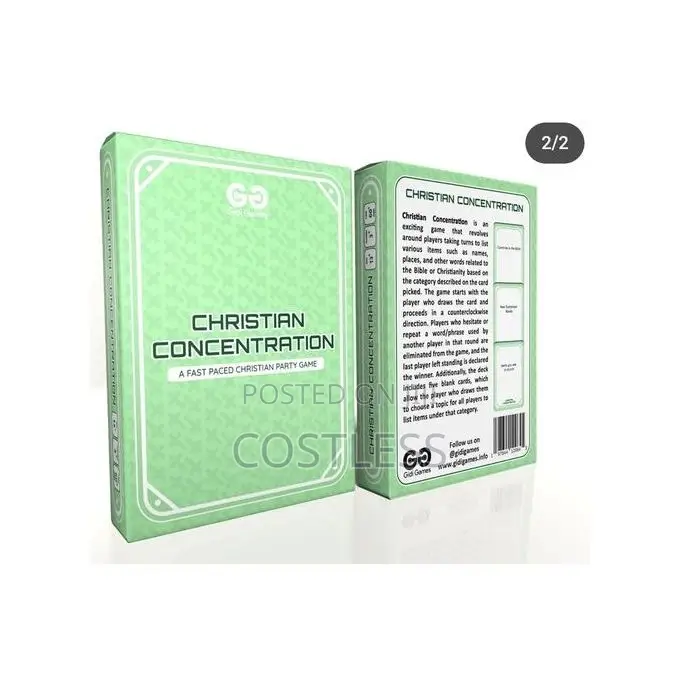 Christian Concentration Game