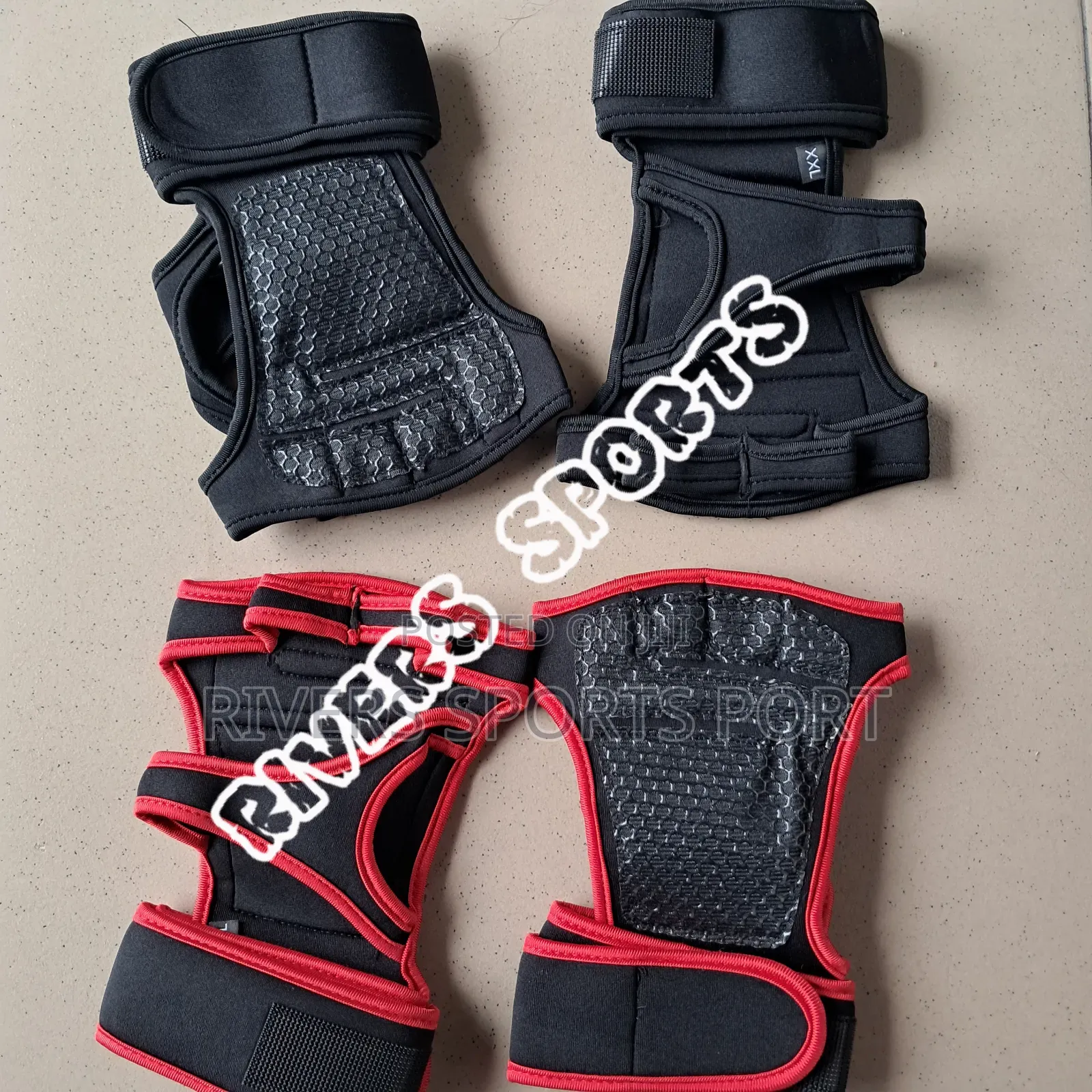 Non-Slip Gym / Weight Lifting Gloves. Palm Protector Gloves