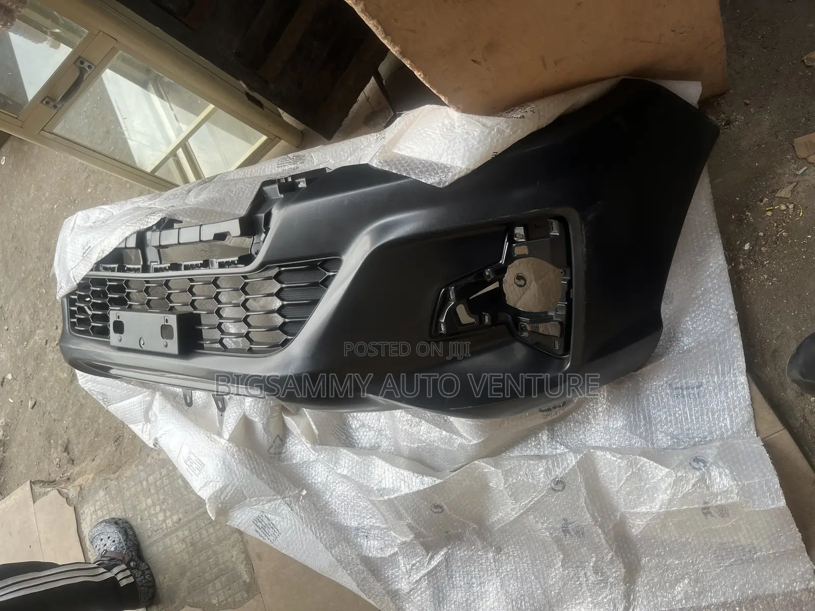 Toyota Hilux 2017 Front Empty Bumper