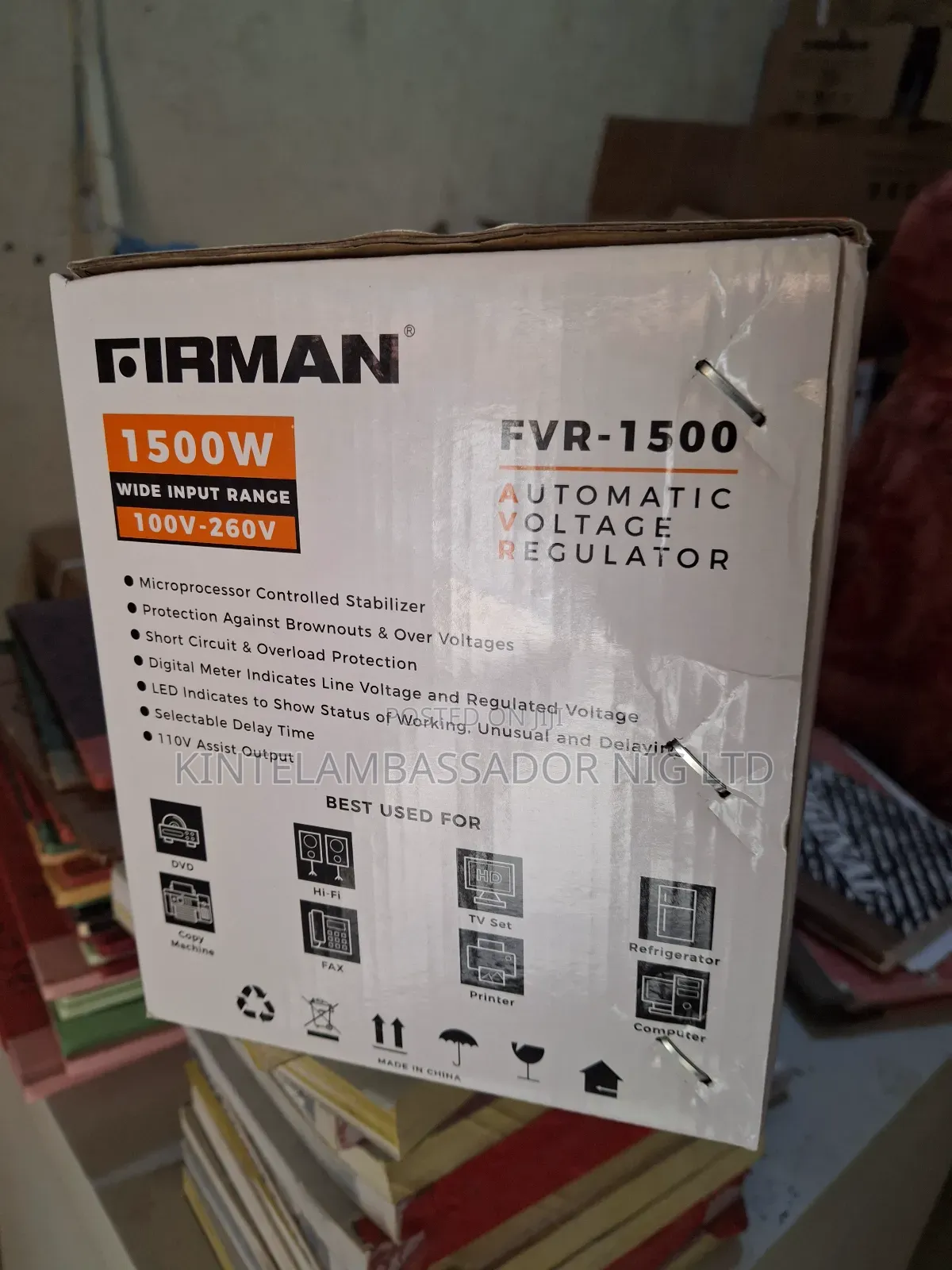 Firman Stabilizer -- 1500watt