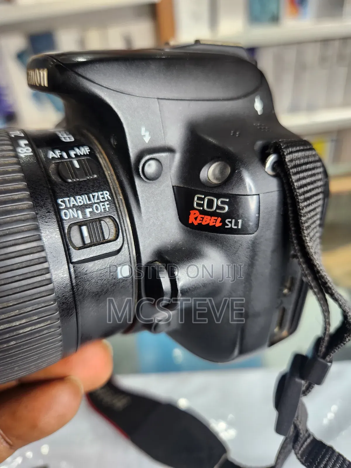 Canon Eos Rebel Sl1/100d 18mp DSLR Camera With 18-55mm Lens