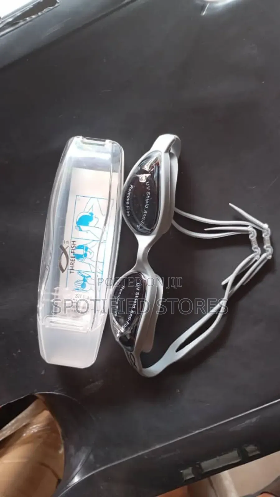 Gray Swimming Goggles