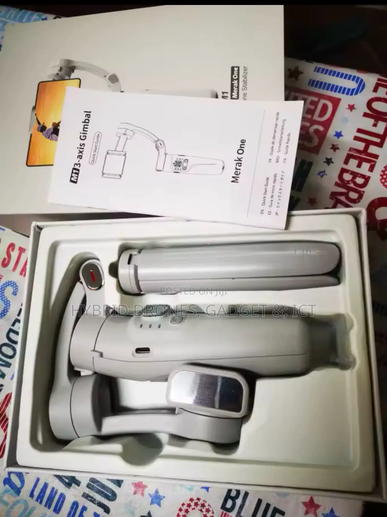 Professional Mobile Gimbal for iPhone Android Merak 1