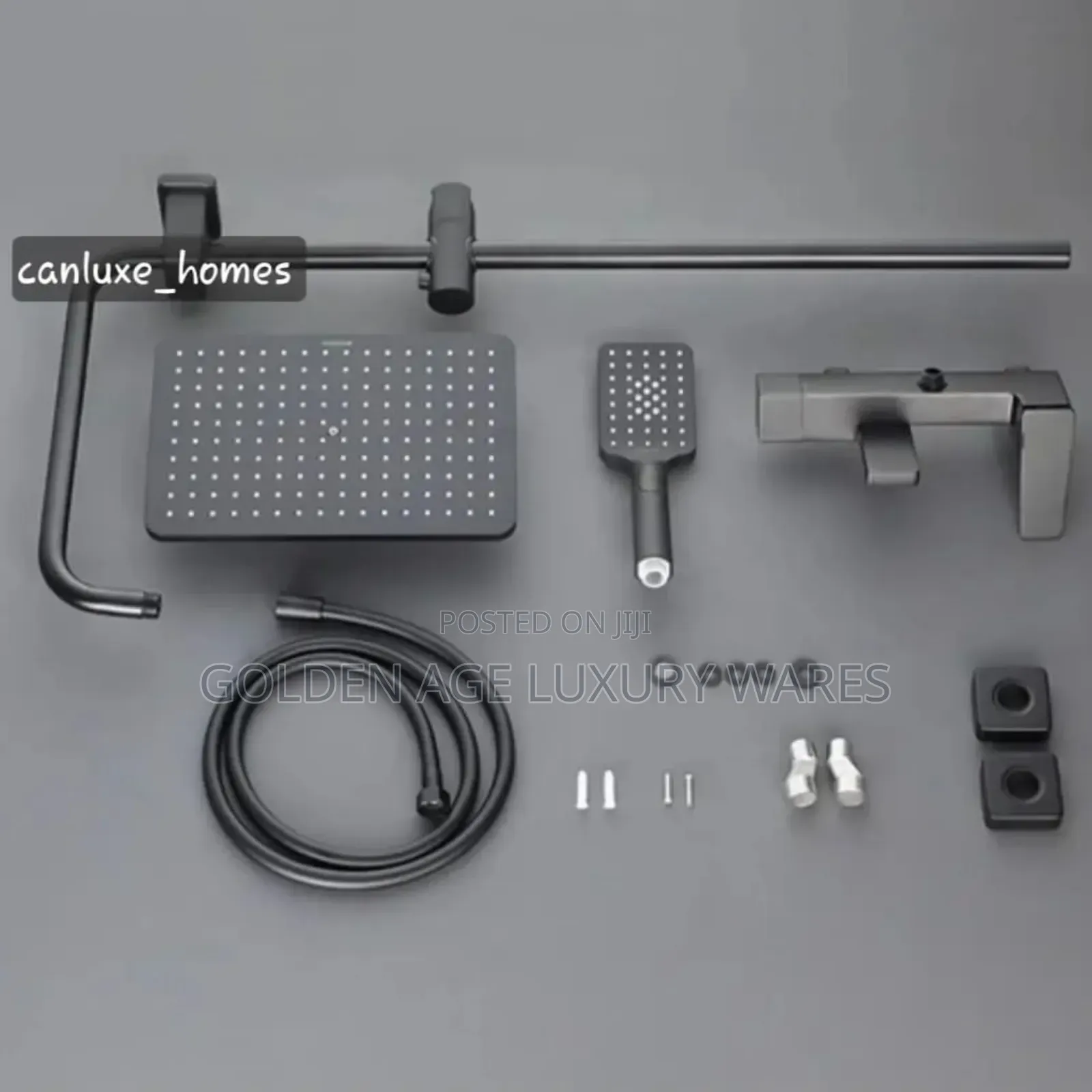 High Quality Shower Black