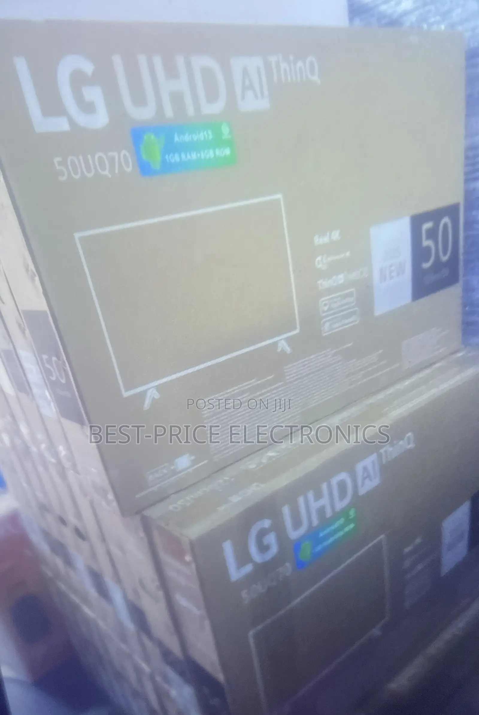 50 Inches Smart Tv With Bluetooth Netflix Facebook