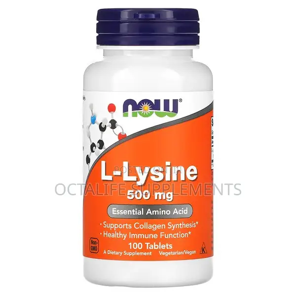 Now Foods L-Lysine 500 Mg 100 Tablets