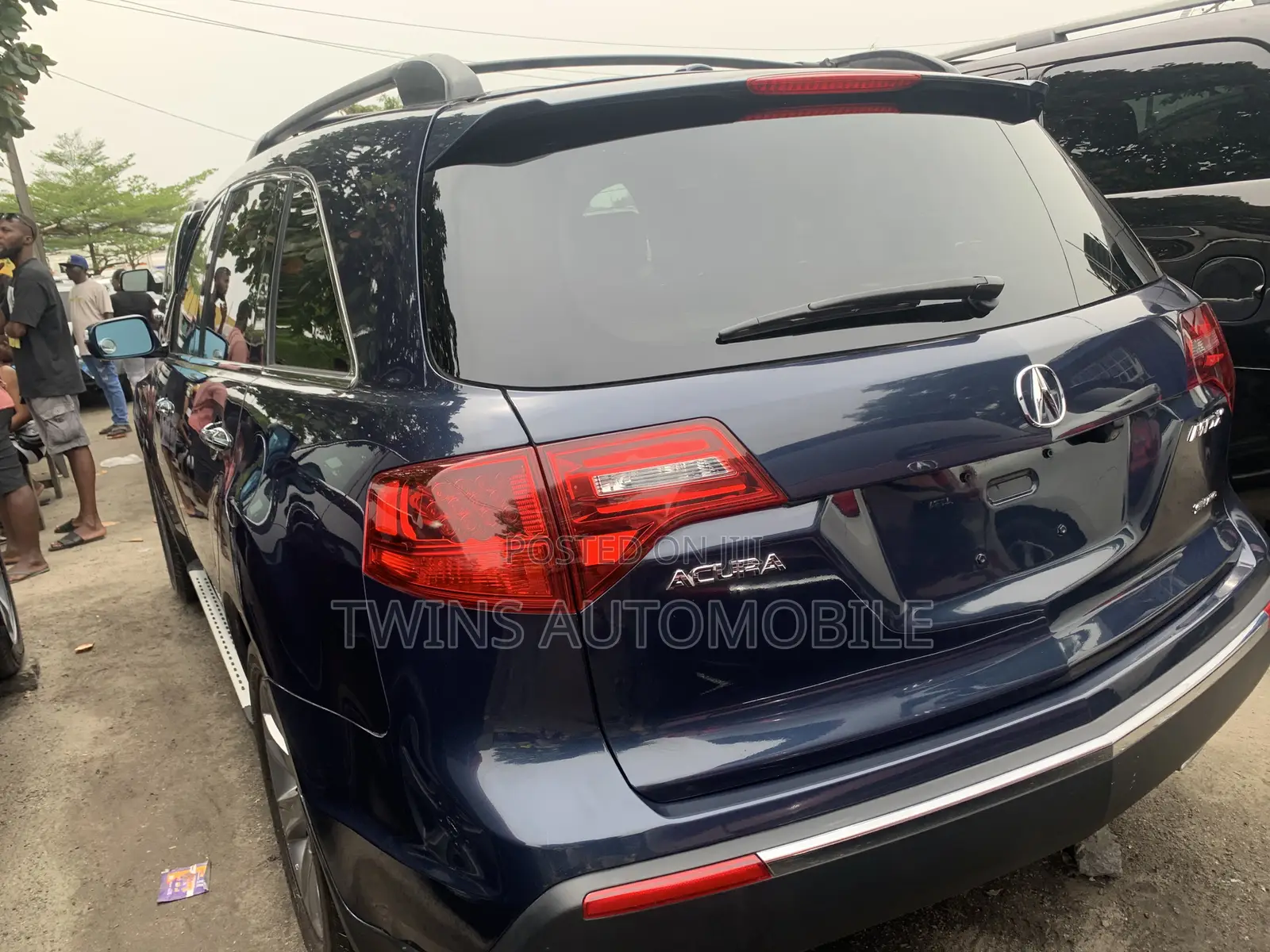Acura MDX Advance Package SUV AWD (3.7L 6cyl 6A) 2012 Blue