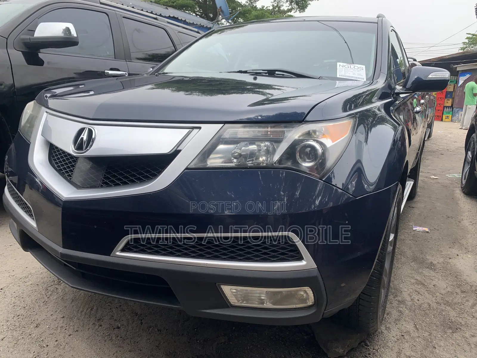 Acura MDX Advance Package SUV AWD (3.7L 6cyl 6A) 2012 Blue