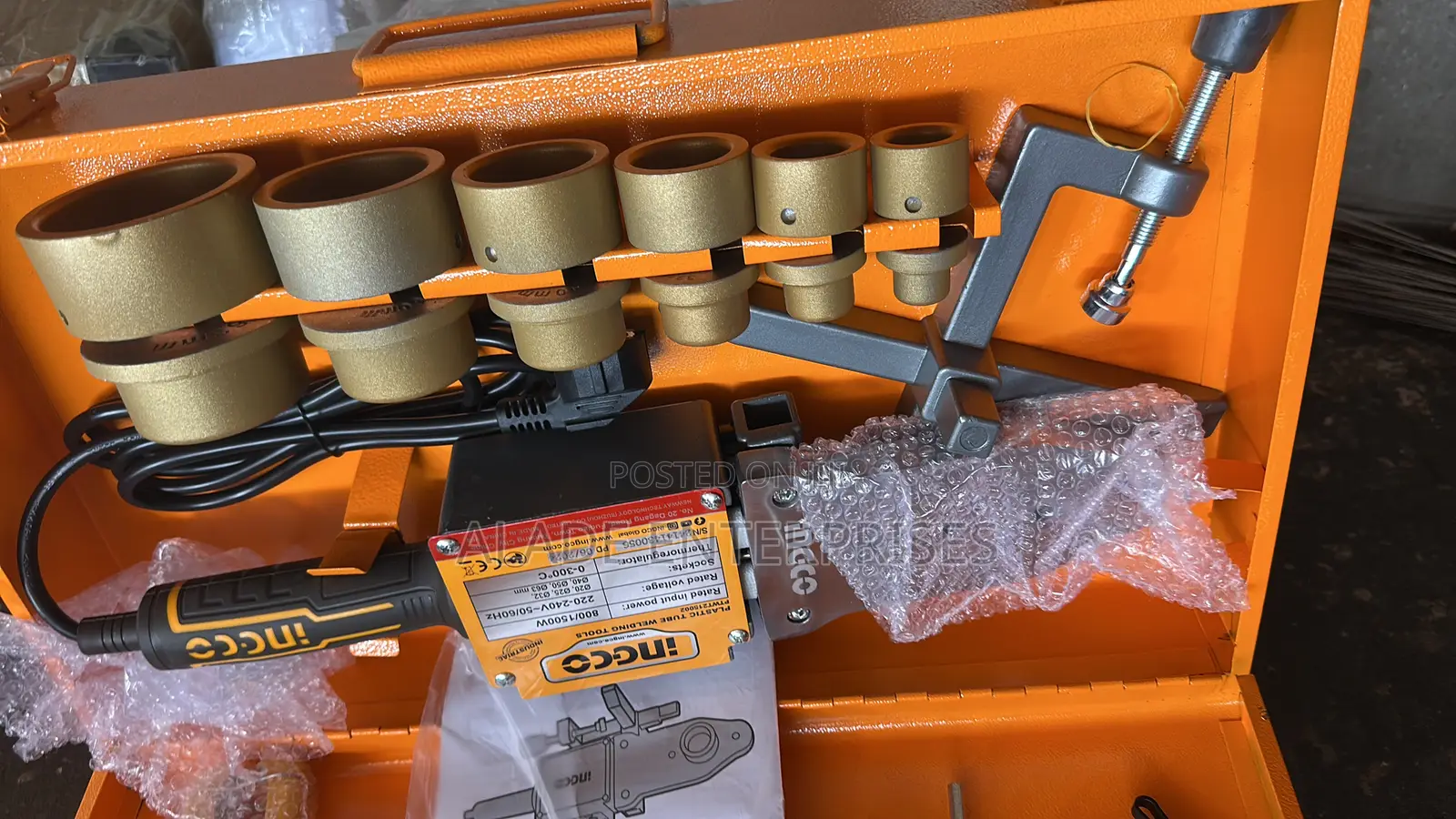 Ingco PVC PPR Pipe Fusion Welding Machine + Tapemeasure