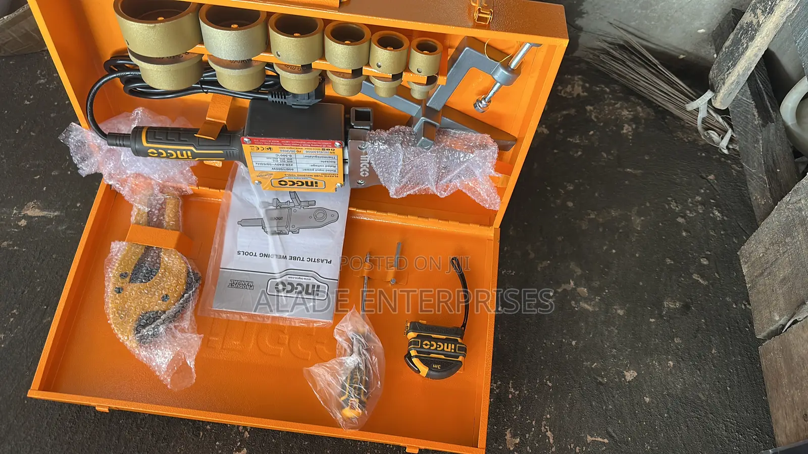 Ingco PVC PPR Pipe Fusion Welding Machine + Tapemeasure