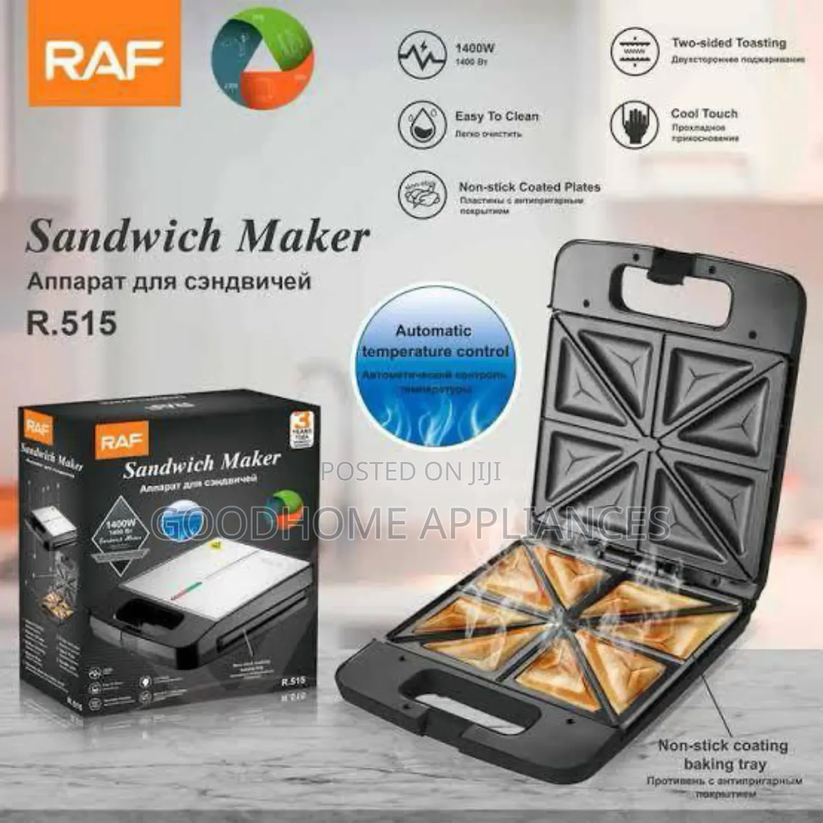 4 Face Toaster