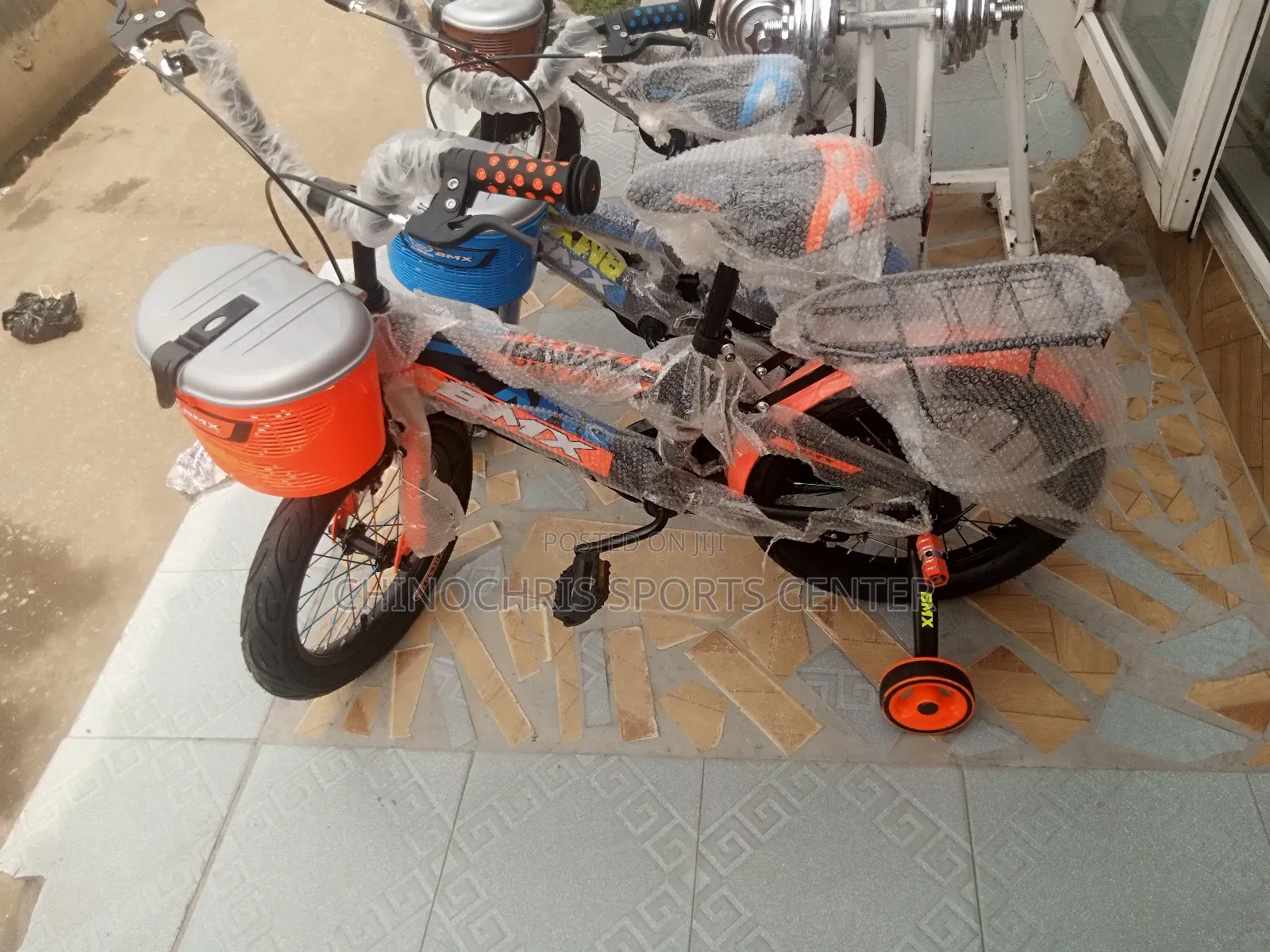 Orange Kids Bicycle