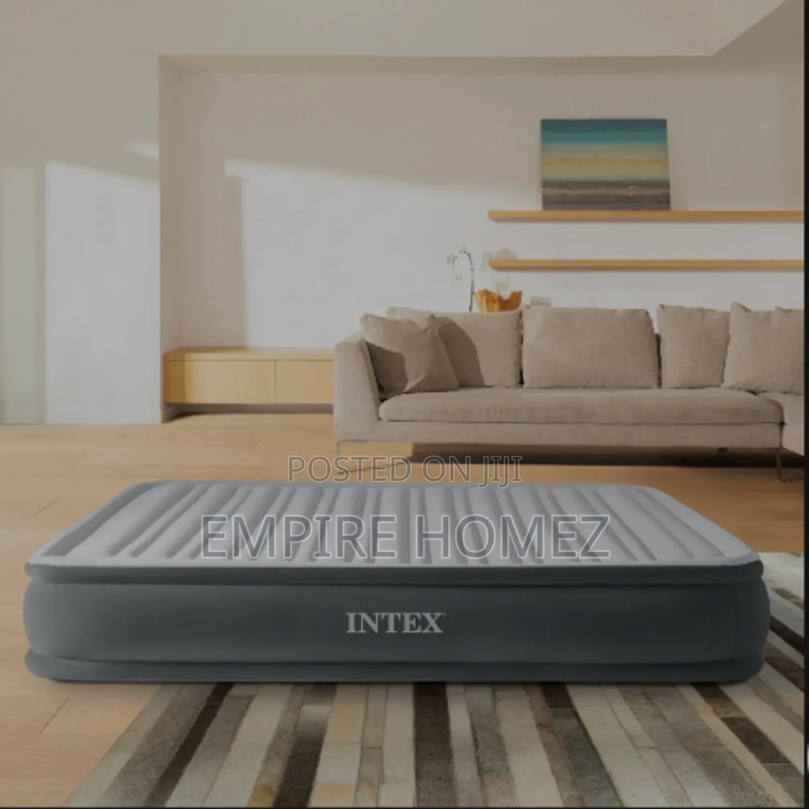 "Luxury Comfort: 13-Inch Queen-Size Inflatable Mattress
