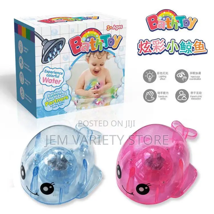 Colourful Dazzling Light Babies/Kiddies Bath Toy