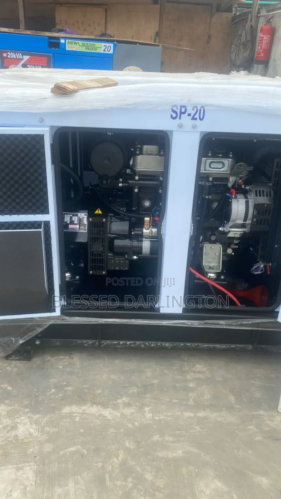 20kva England Soundproof Perkins 20kva Generator