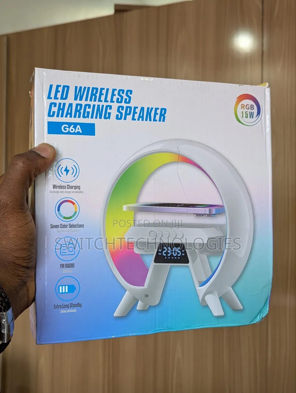 G6a Led Wireless Charging Speaker