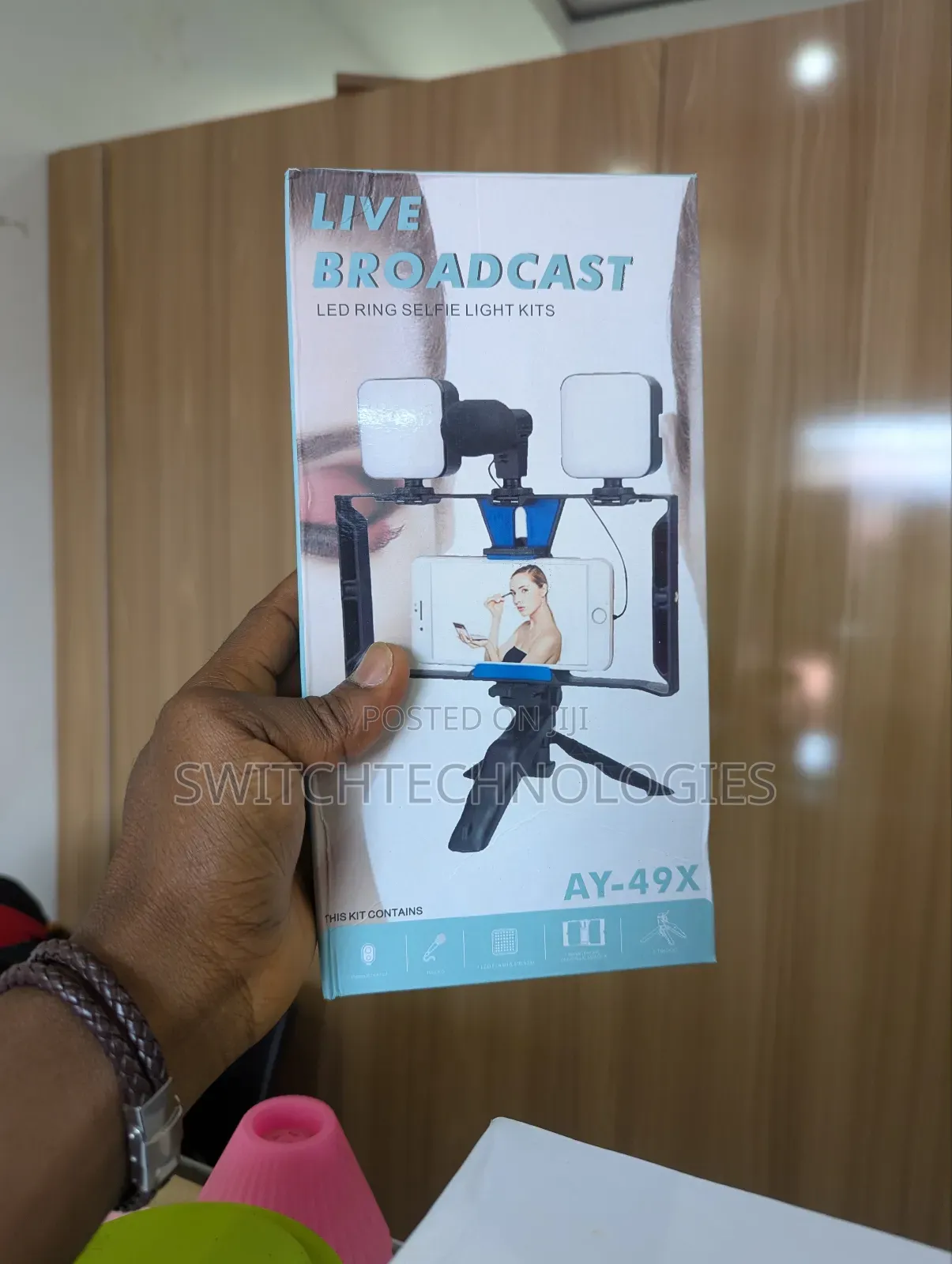 Ay- 49x Live Broadcast Led Rings Selfie Lights Kit