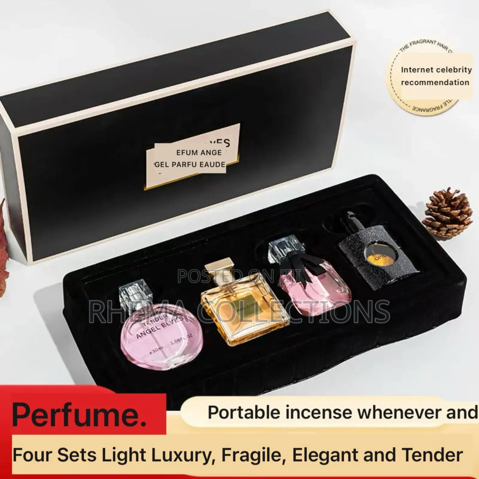 4in1 Angel Elves Male Female Luxury Perfume Set