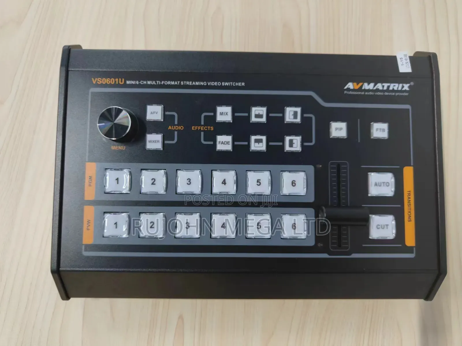 Avmatrix Vs0601u Mini 6-Channel Sdi/Hdmi Video Switcher