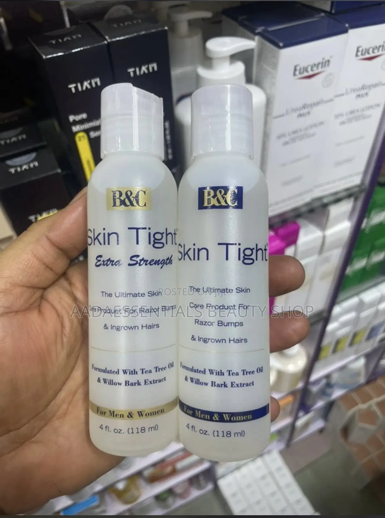 B C Skin Tight Razor Bump Ointment Extra Strength 4 Oz