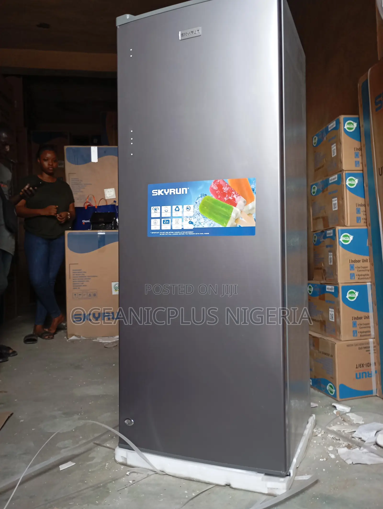 Skyrun Single Door Refrigerator-New
