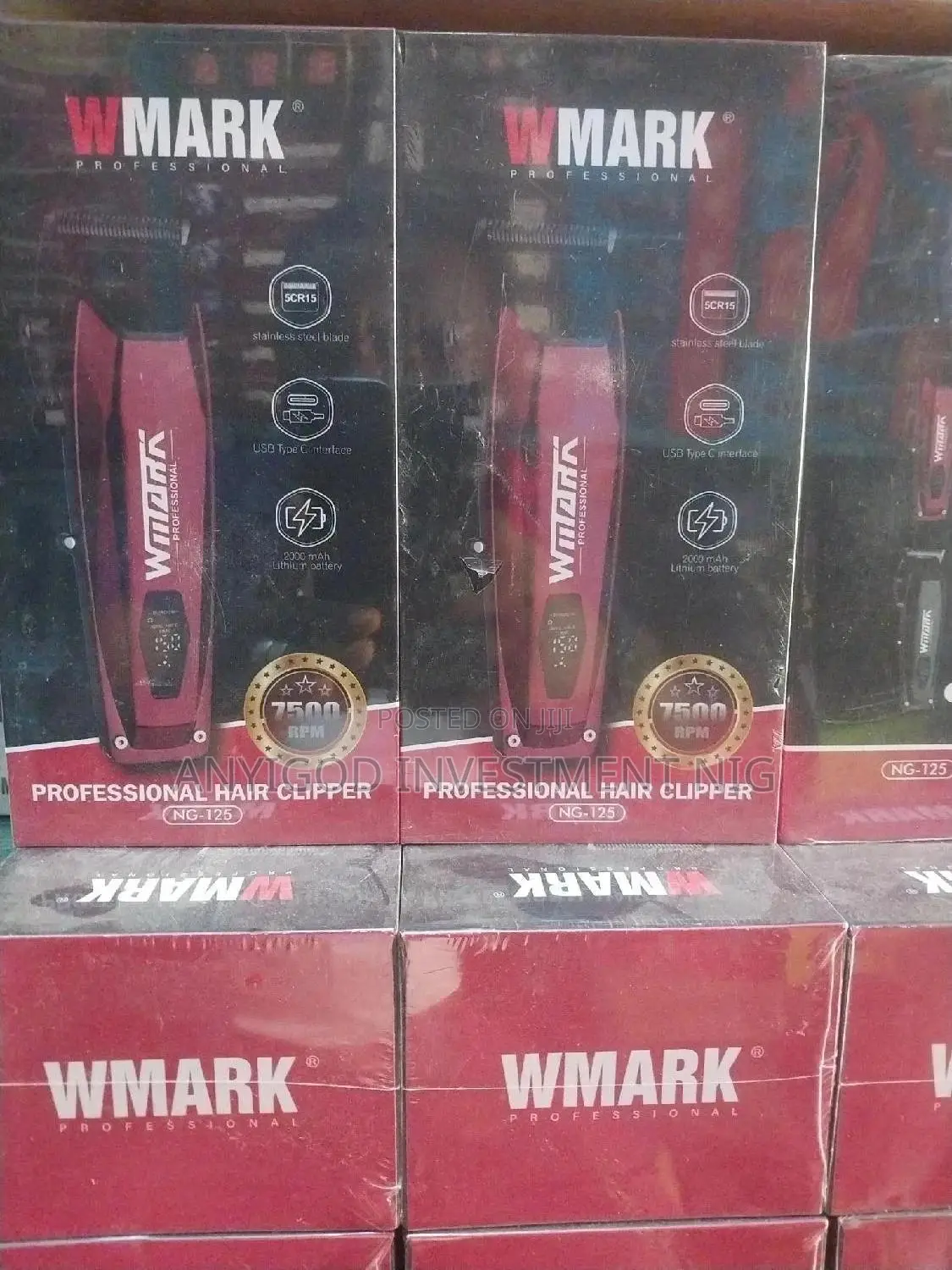 Wmark Authentic Professionalrechargeable Hair Trimmer