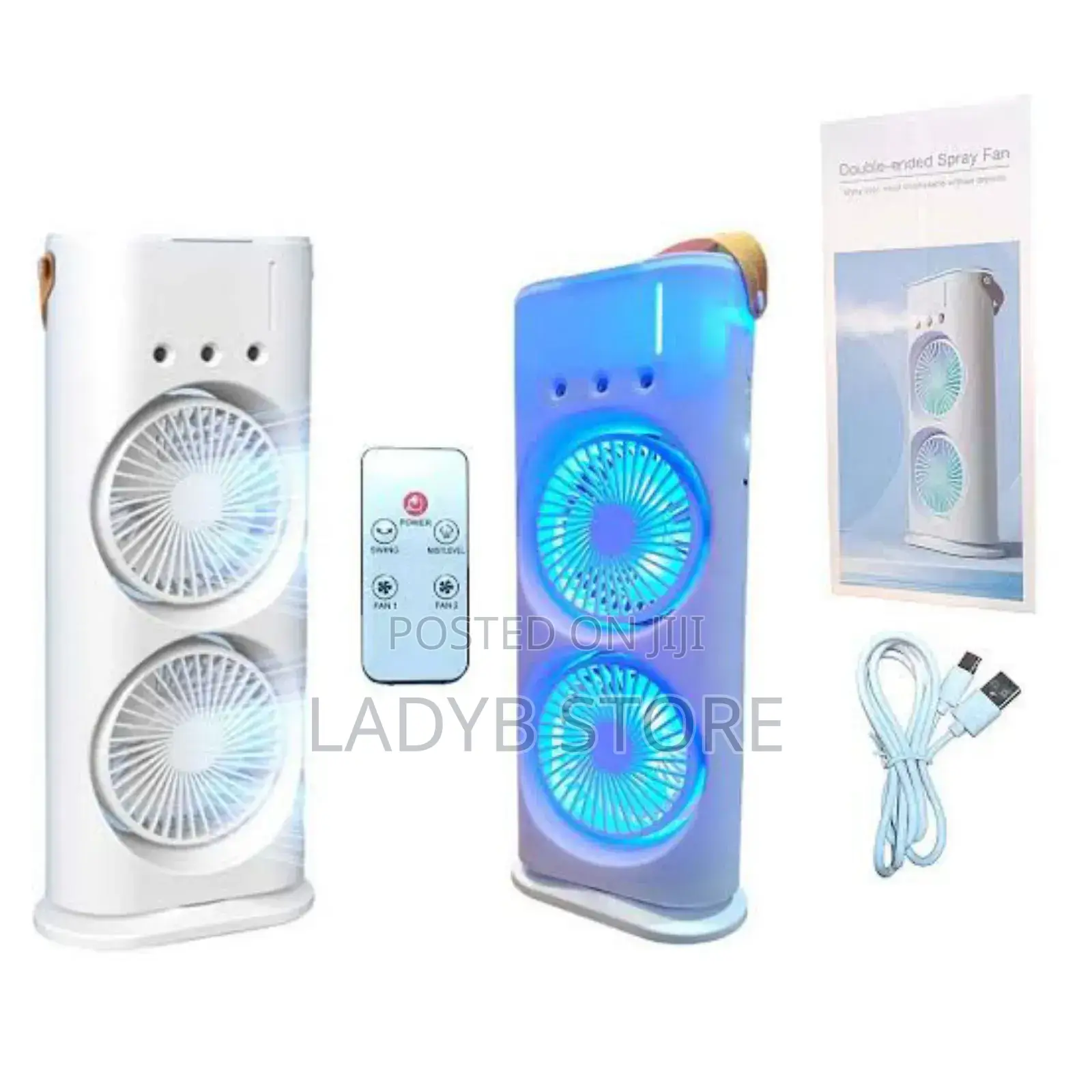 Double Ended Spray Fan
