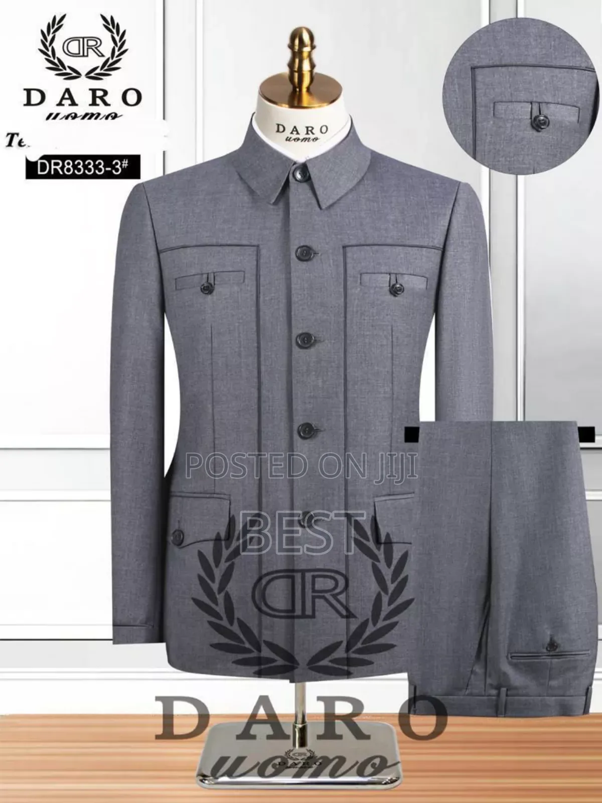 Unique Pattern High Quality Safari Suits