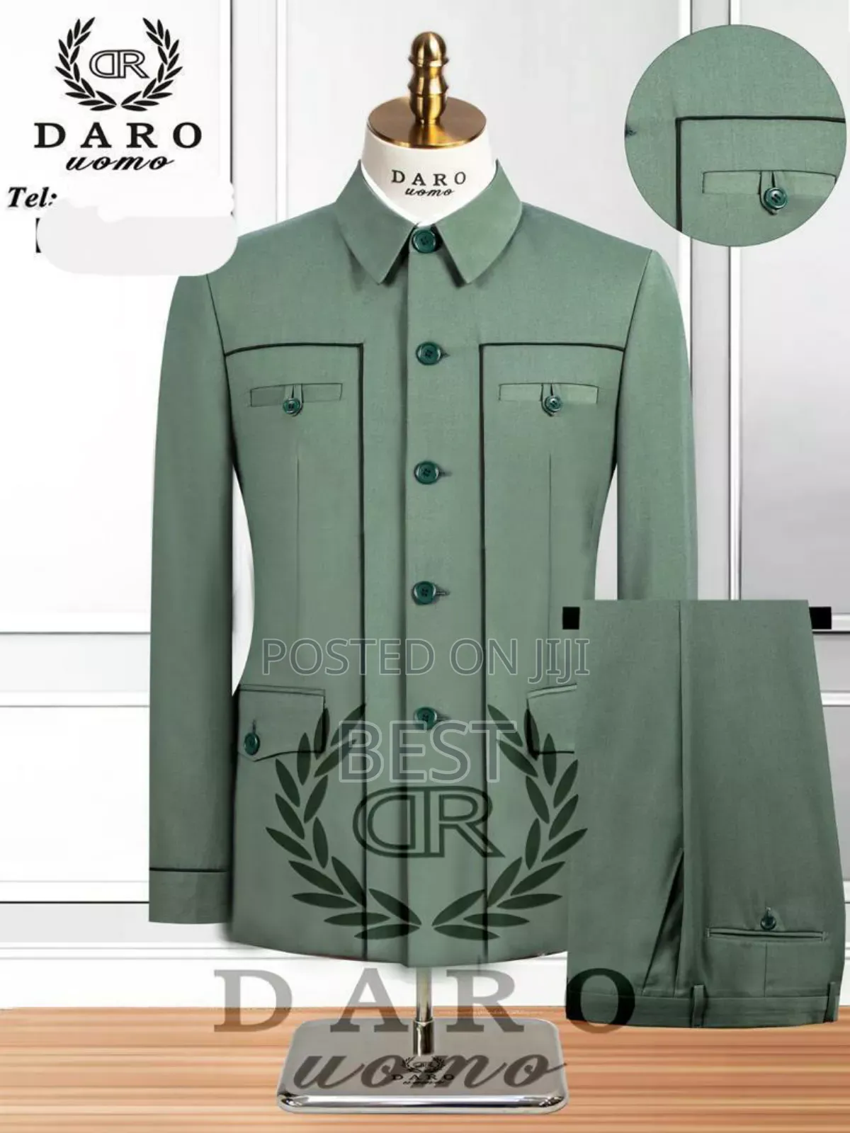Unique Pattern High Quality Safari Suits