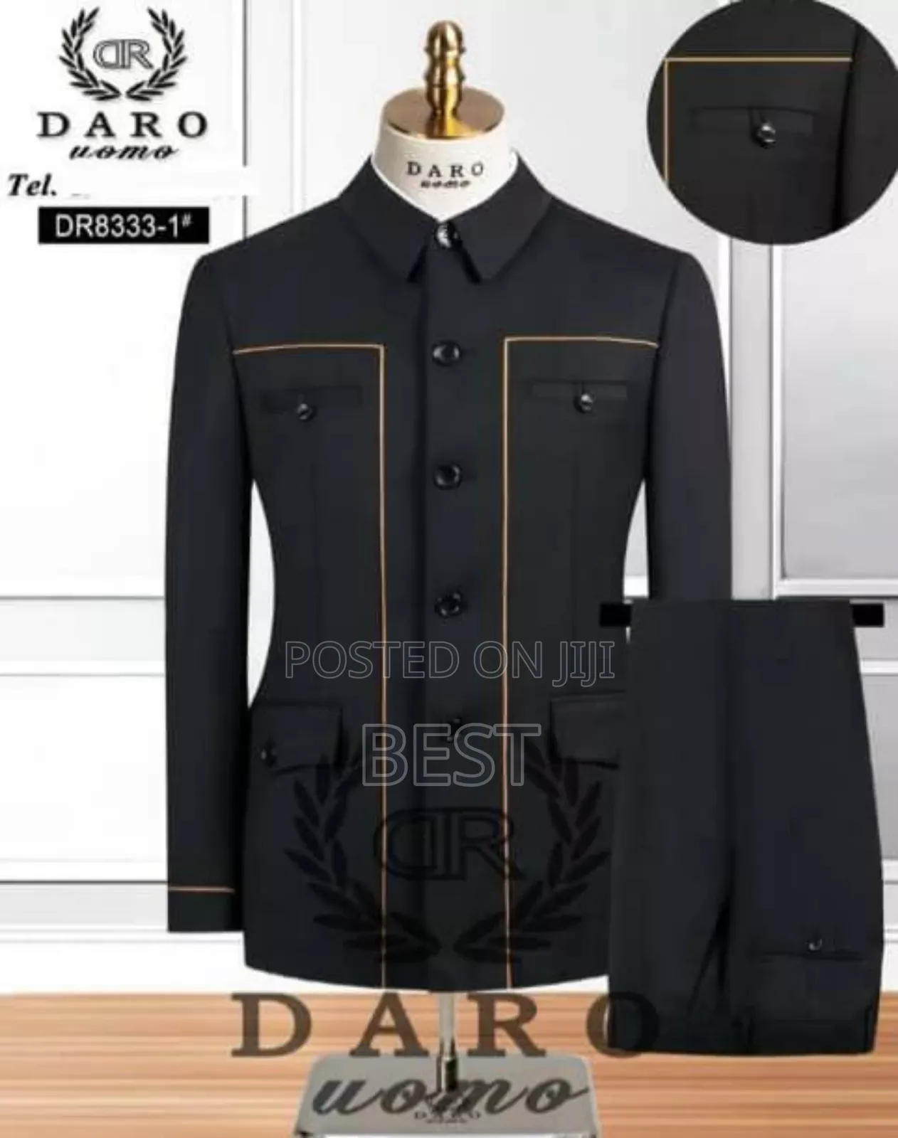 Unique Pattern High Quality Safari Suits