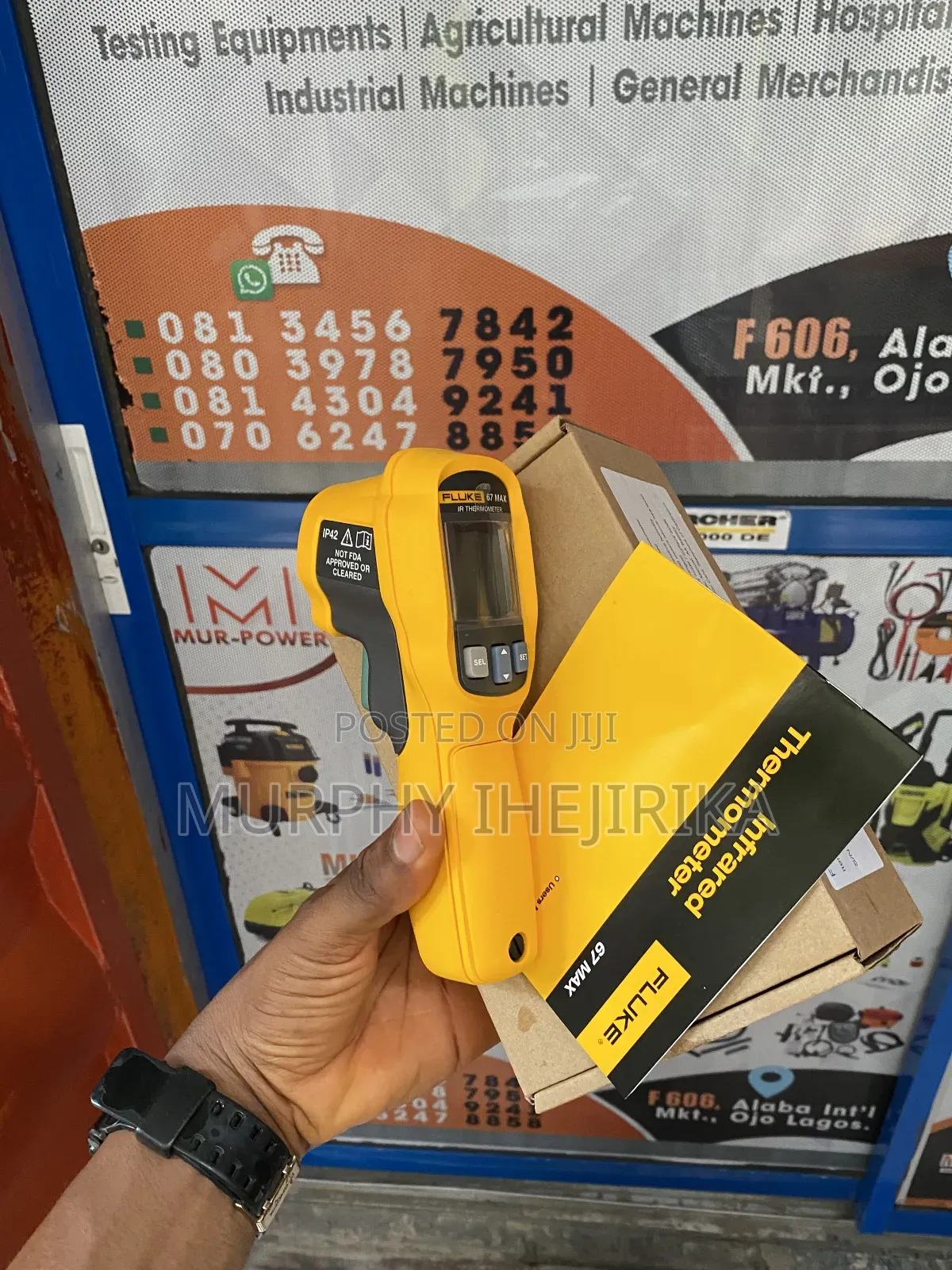 Fluke 67 Max Infrared Thermometer