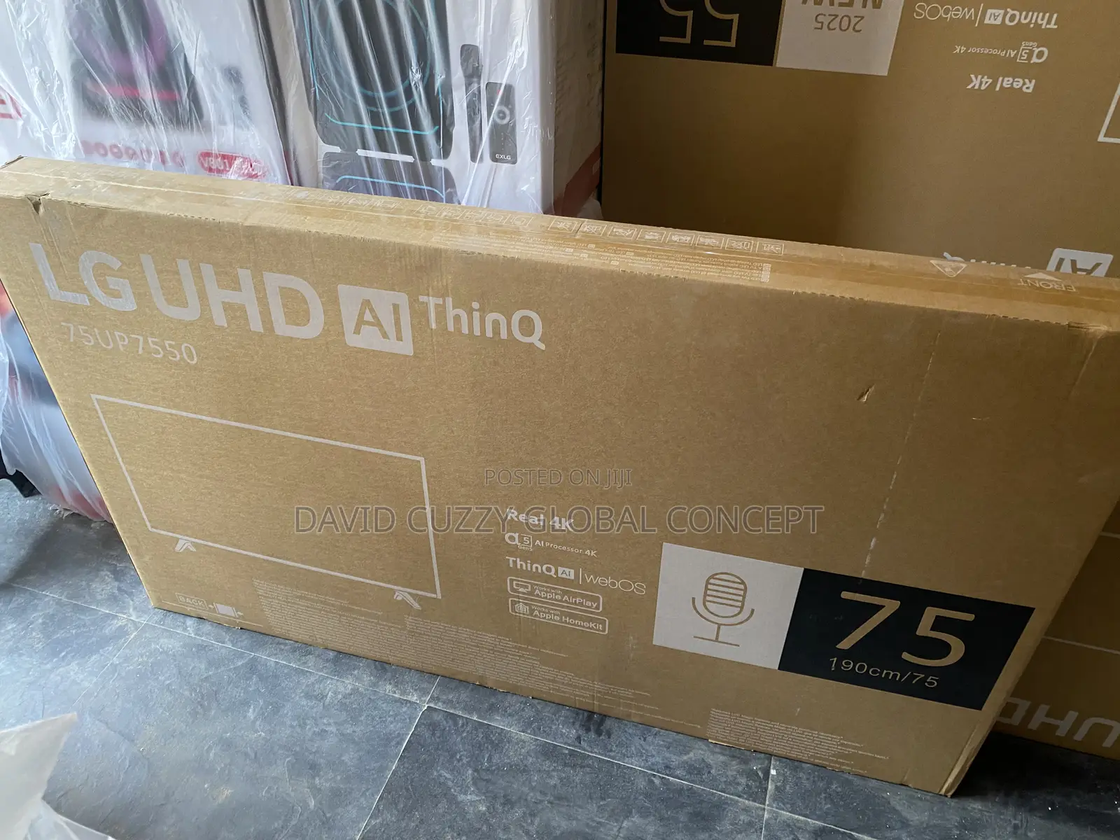 Lg 75 Inches Smart Frameless Tv