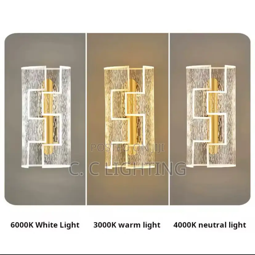 Modern Acrylic Led Wall Lights for Home Luminaria Decor Nord