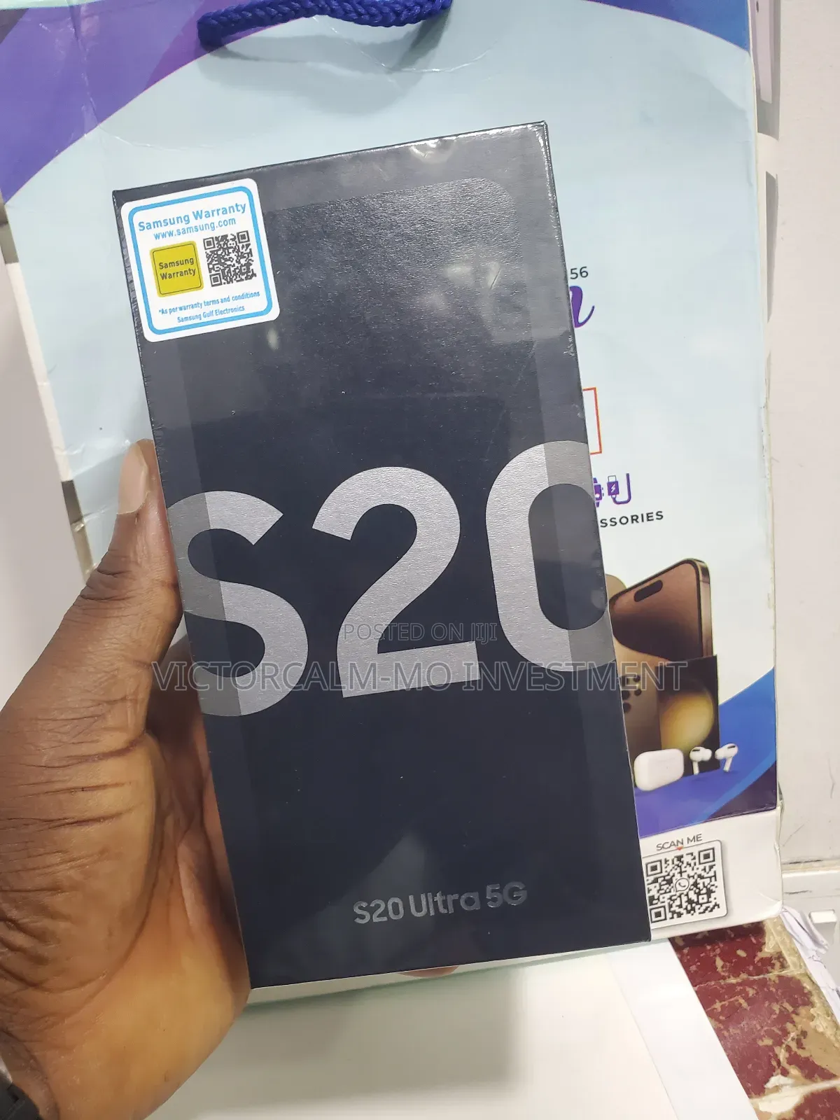 New Samsung Galaxy S20 Ultra 5G 128 GB Gray