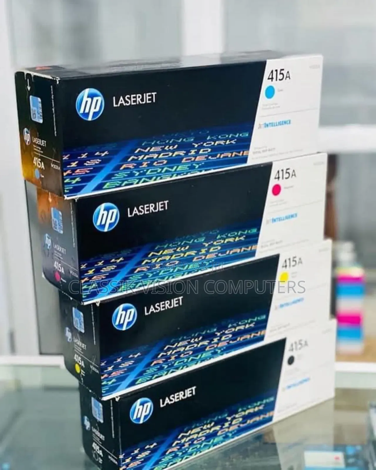 Genuine Hp 415a Color Toner Catridge