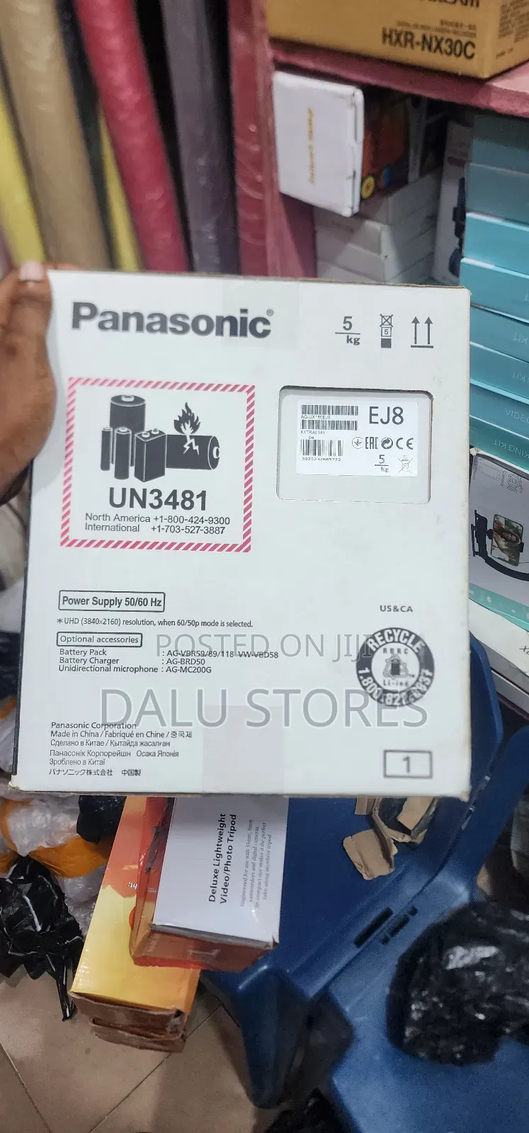 Panasonic Ag-ux180 4k Premium Professional Camcorder