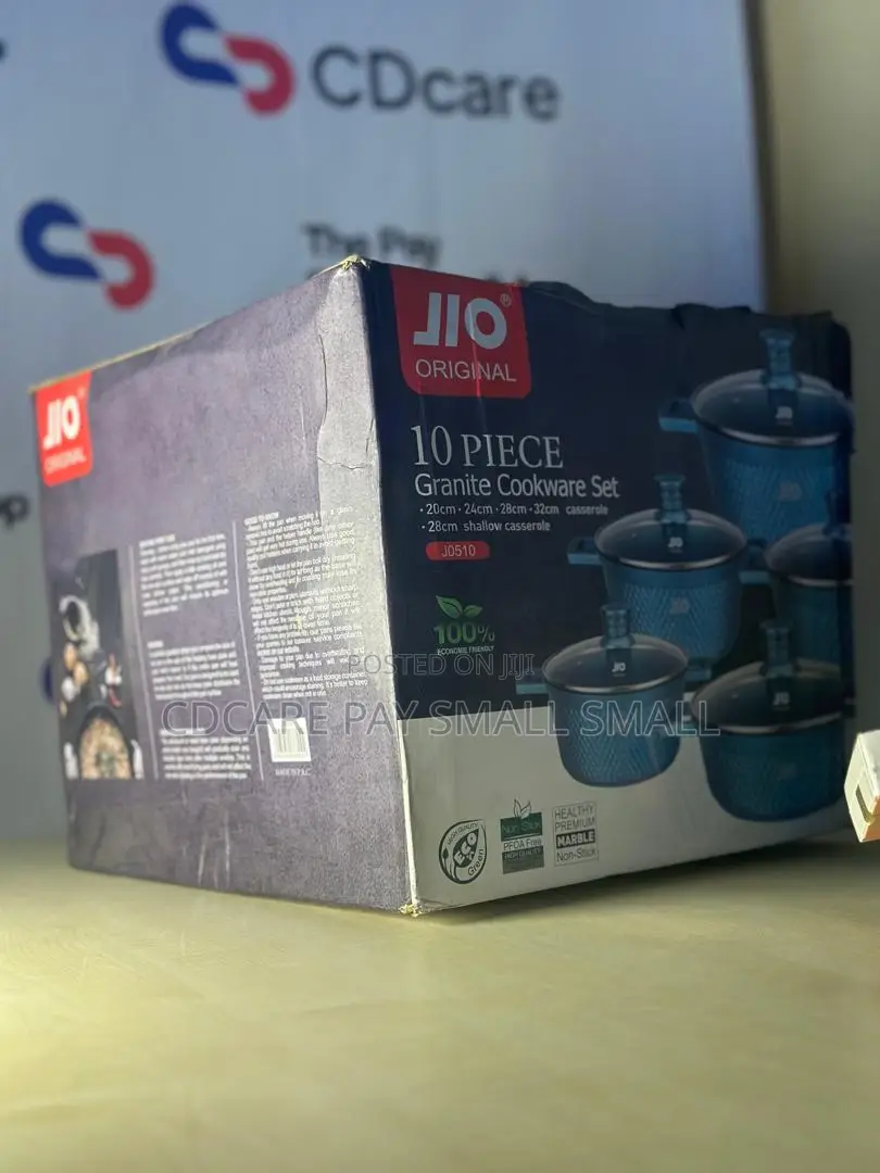 Pay Small Small Jio Granite Cookware Set On Cdcare.App