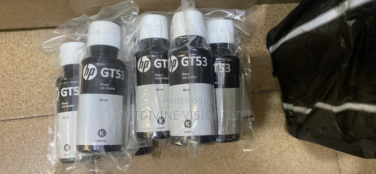 HP Gt52 and GT53 Ink Tank Magenta,Cyan, Yellow Ink Bottle