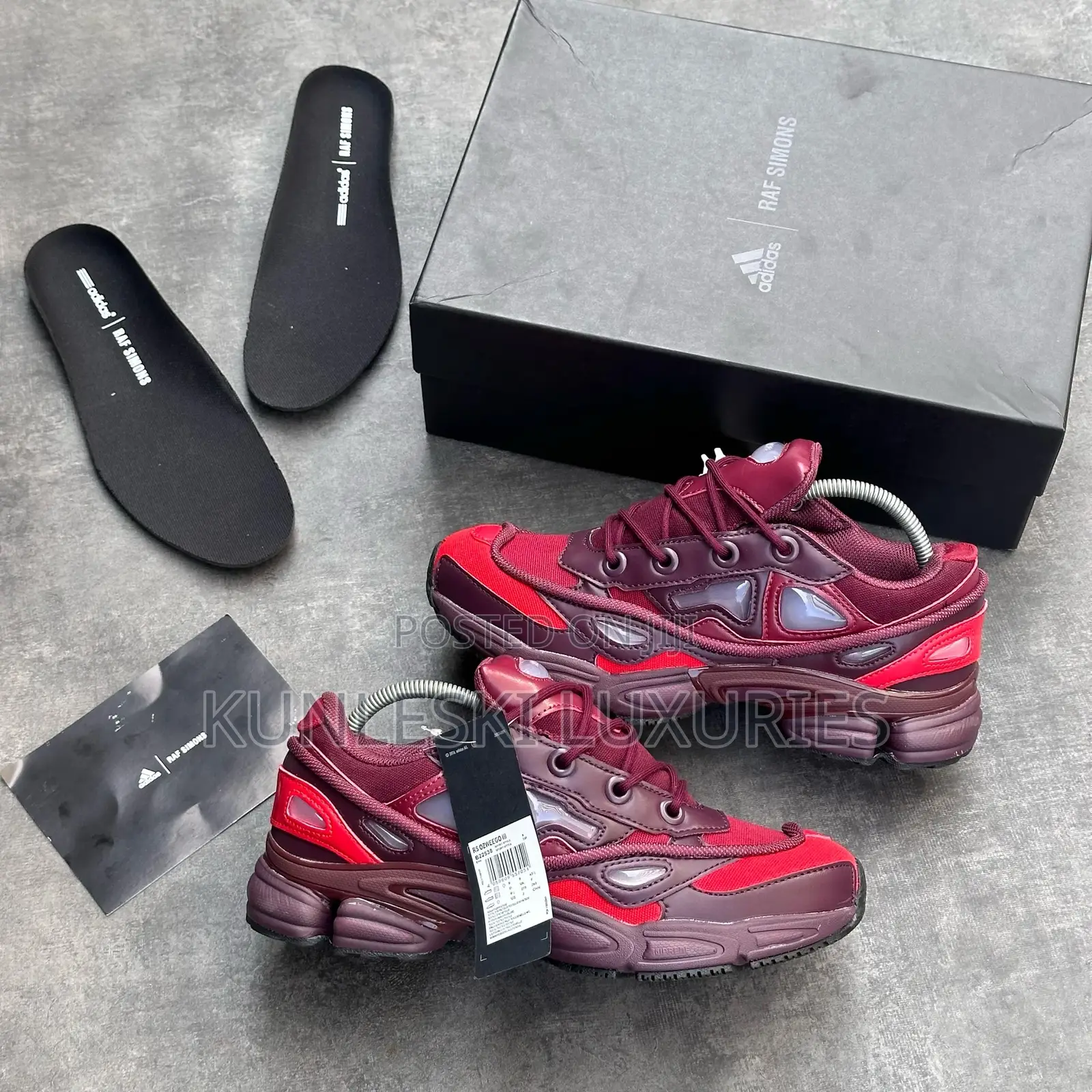 Adidas Raf Simons X Ozweego 3 Sneakers in 2 Colorways
