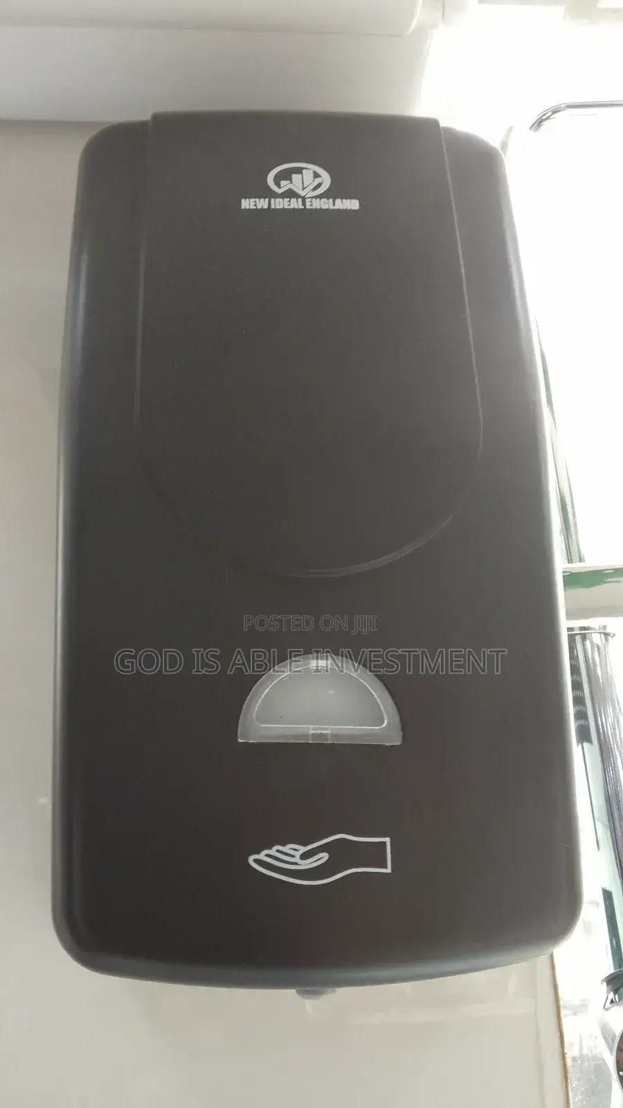 England Black Automatic Soap Dispenser