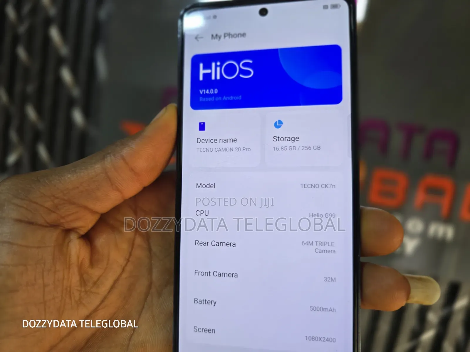 Tecno Camon 20 Pro 256 GB Blue