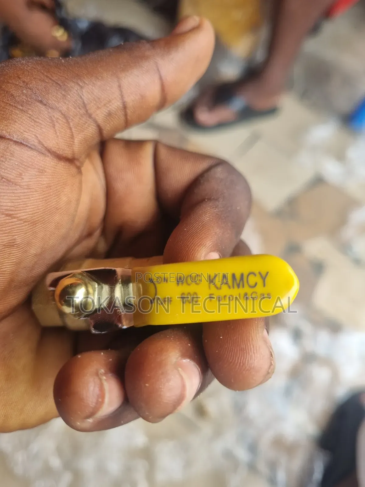 1/4" Ball Valve Brass