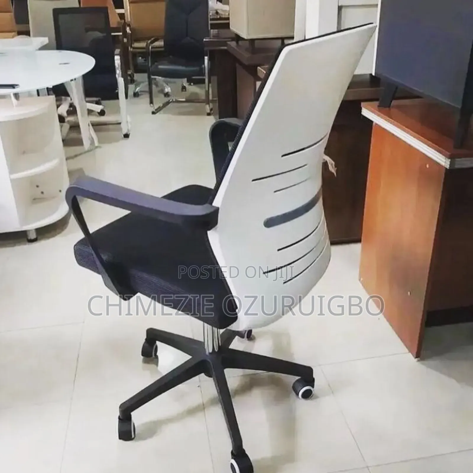 Black Office Swivel Chair
