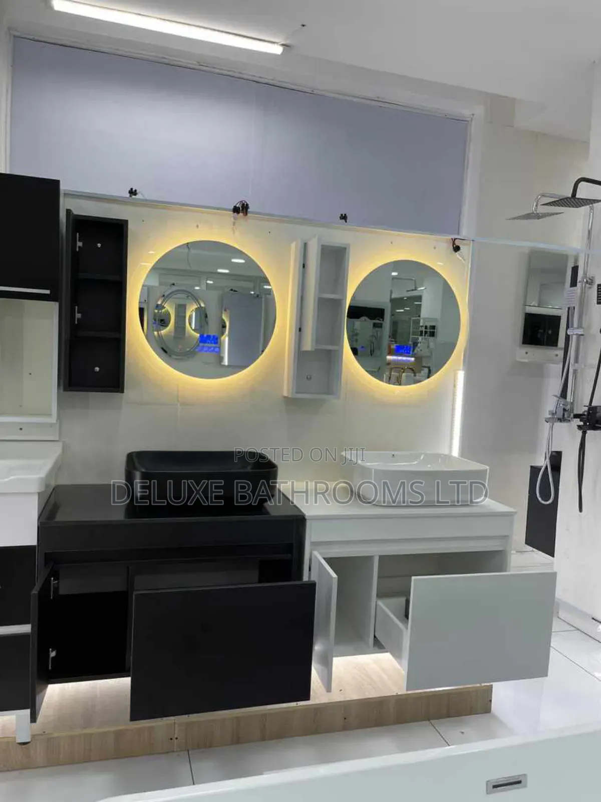 Bathroom Cabinet With Led Mirror