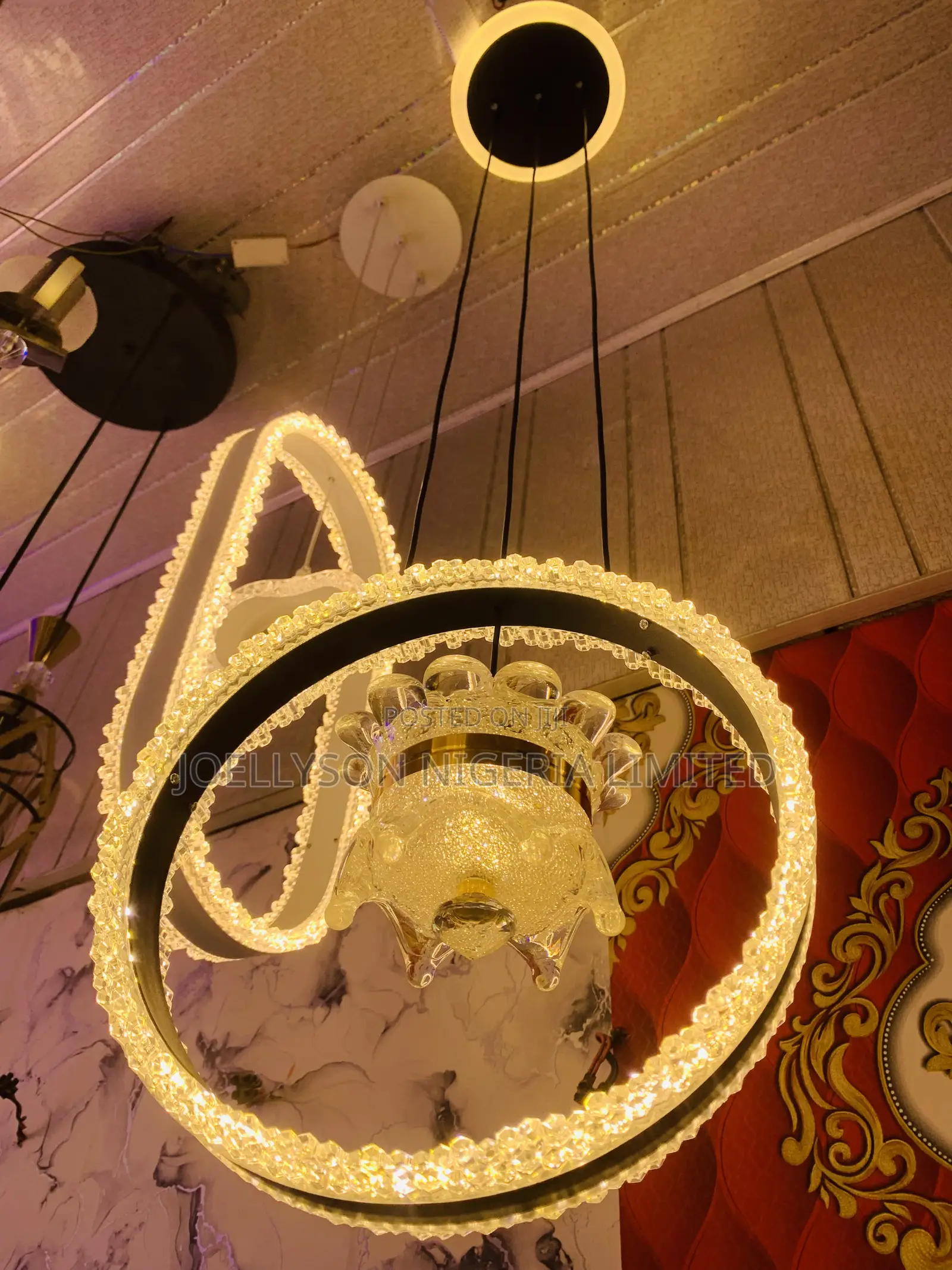 Single Led Pendant Round