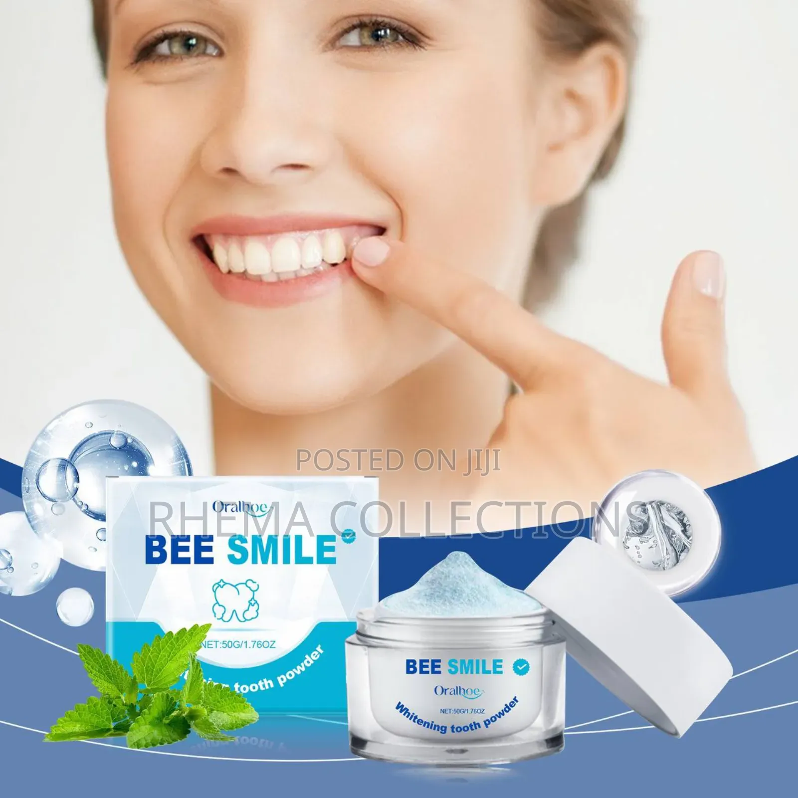 Oralhoe Bee Smile Whitening Tooth Powder (Superb